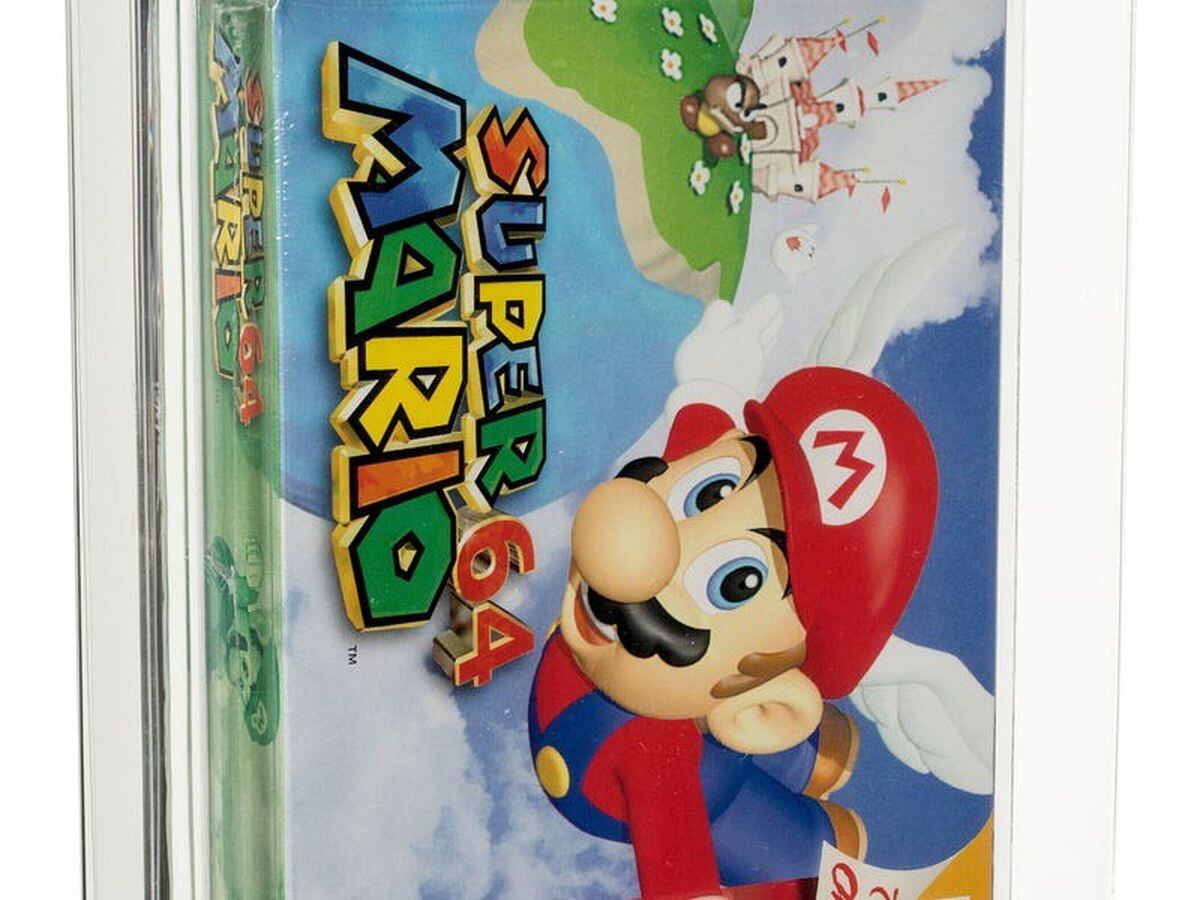 Unopened Super Mario 64 Game Sells For More Than 1 Million Guernsey