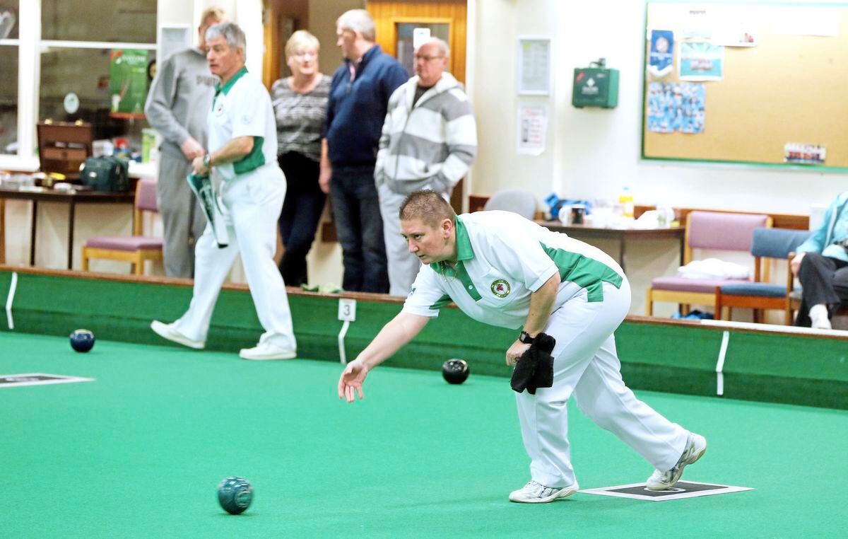 Still the queen of CI women’s bowls: Alison Merrien won three titles, including a 13th singles crown. (Picture by Adrian Miller)