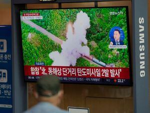 North Korea ‘fires ballistic missile’ toward South Korea’s eastern waters