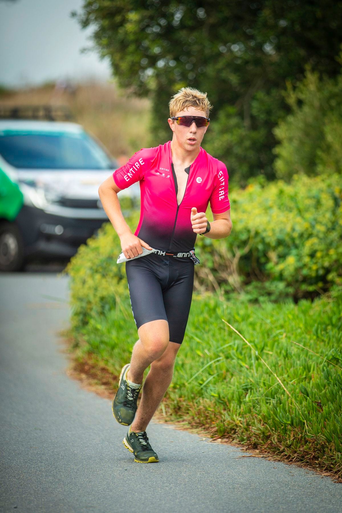 The postponement of the Guernsey Island Games means exciting teenage prospect Thierry Le Cheminant will be old enough to compete on home soil should be make the grade. (Picture by Sophie Rabey, 28708577)