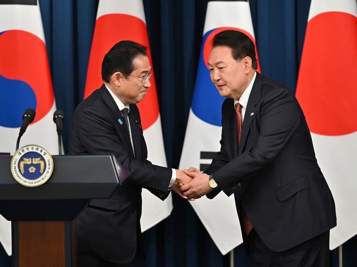 Japanese leader expresses sympathy for Korean victims of colonial rule ...