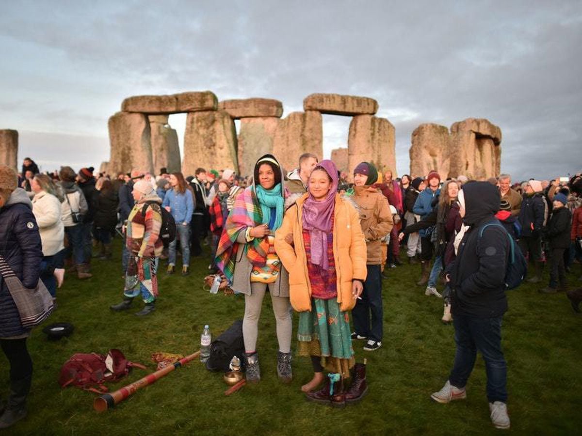 In Pictures Winter solstice celebrated at Stonehenge Guernsey Press