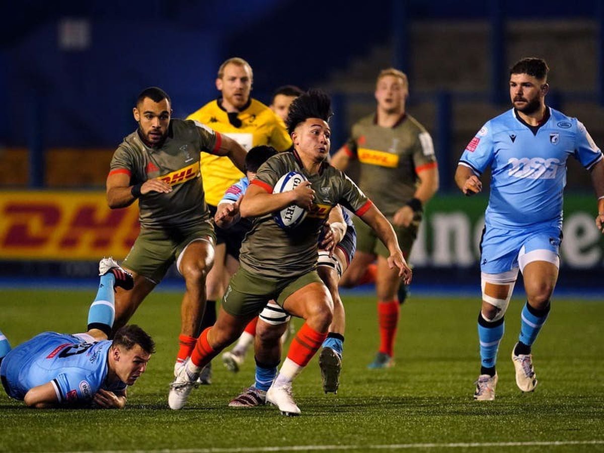 Late Marcus Smith heroics salvage victory for Harlequins in Cardiff thriller