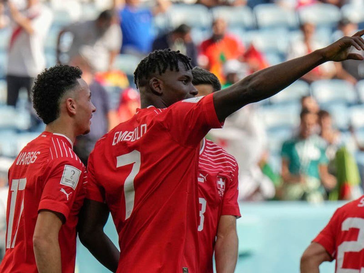 Breel Embolo fires Switzerland to a winning start against Cameroon