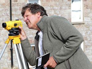 Dig Alderney’s Dr Jason Monaghan at the Nunnery. (Pictures by David Nash)