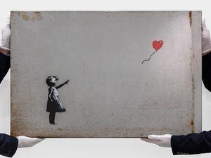Banksy artworks from Robbie Williams collection to debut at auction
