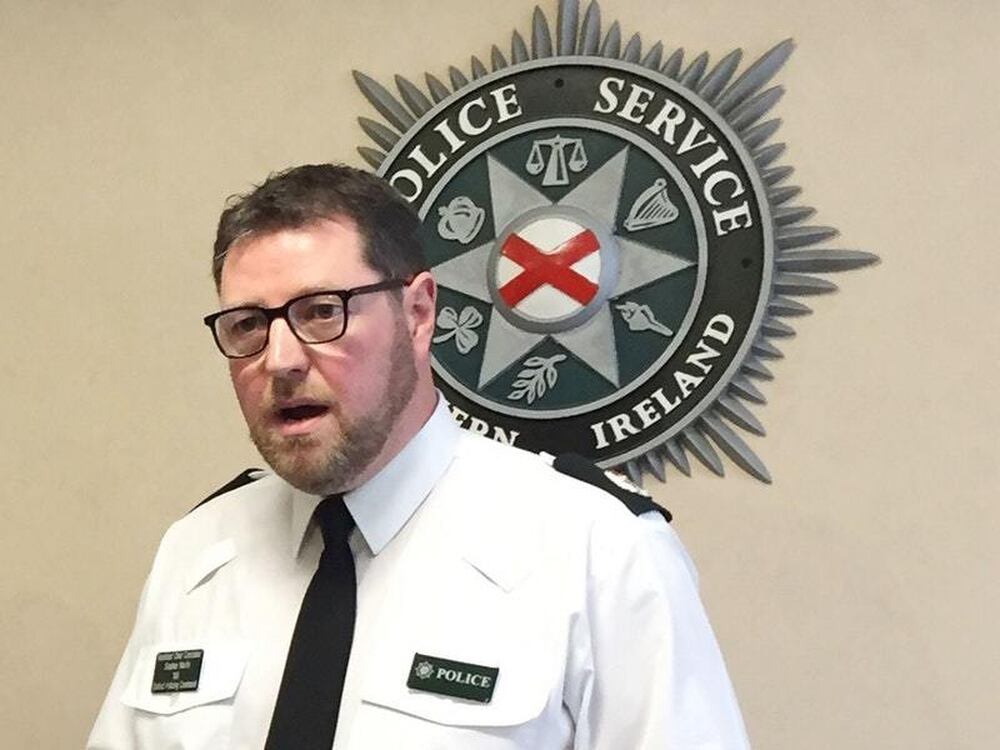 Image result for Northern Irelandâs deputy police chief, Stephen Martin
