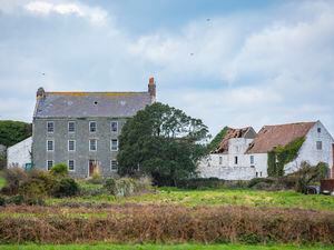 Picture By Peter Frankland. 06-03-23 Les Vardes Farm, Route De Port Grat, St. Sampson. The house has been put on the protected building list. Listed.. (31871703)