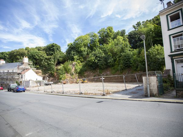 The former CI Tyres site in La Charroterie has been purchased by the Guernsey Housing Association at £1.7m. (Picture by Luke Le Prevost, 31117612)