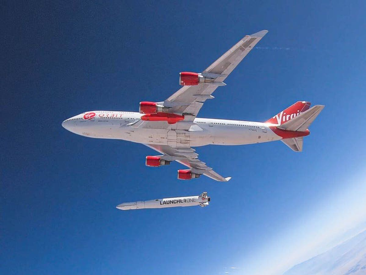 Successful take off for Virgin Orbit space rocket over Pacific