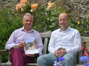 Seigneur Christopher Beaumont, left, and entrepreneur Swen Lorenz, who paid for the Prince’s Foundation report into the future of Sark through their joint business. (Picture by Andy Brown, 32235855)