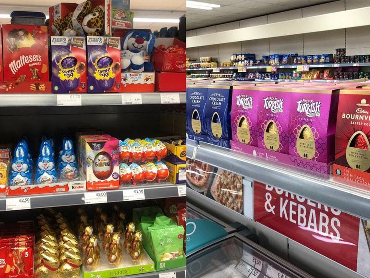 Easter eggs spotted on supermarket shelves just days after Christmas