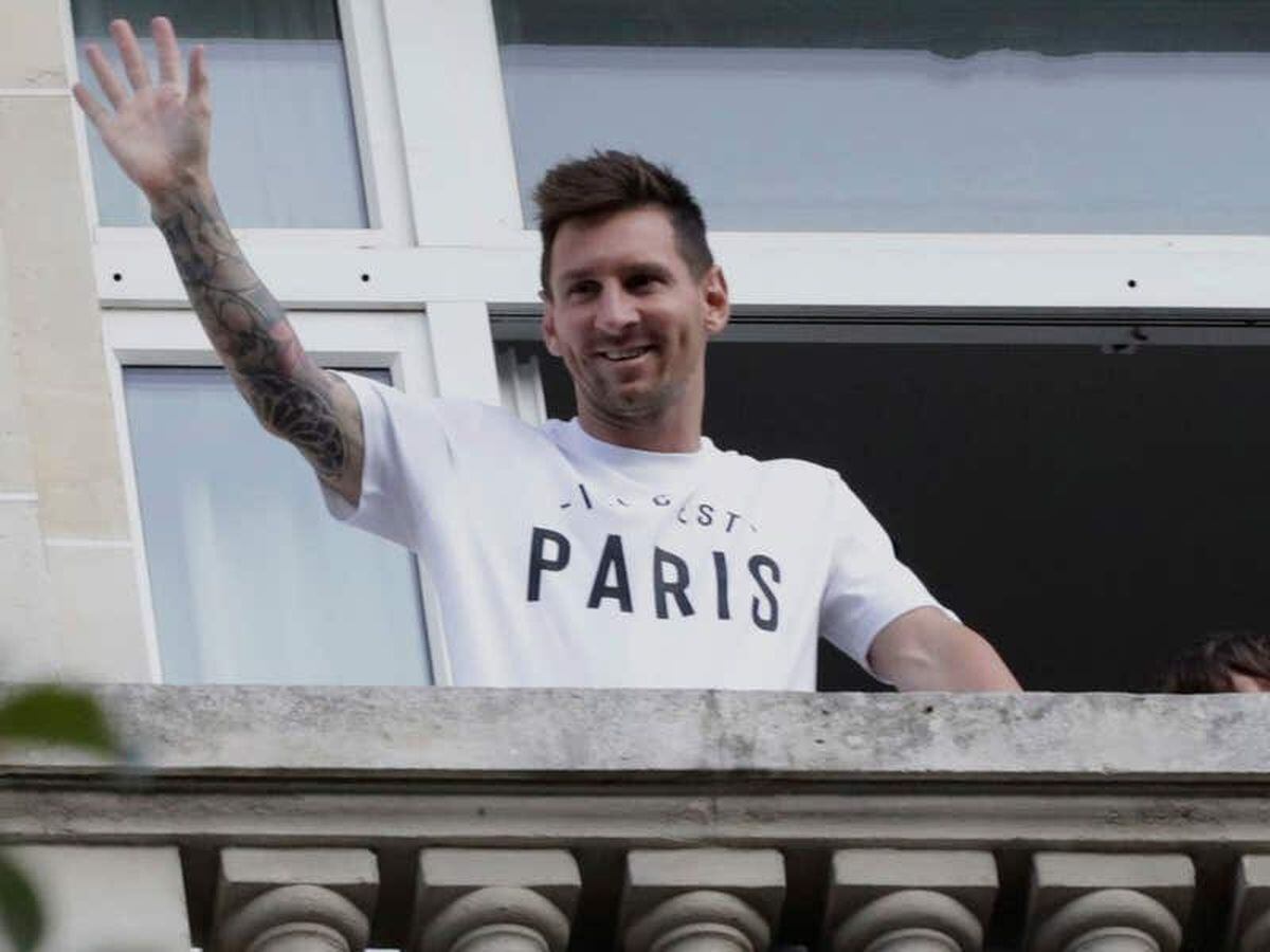 Men T-shirt 30 Lionel Messi Ici C' Welcome To Paris Est Paris