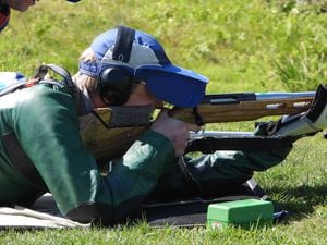 SHOOTING Guernsey Rifle Club. Jon Branch, winner of the Burma Bowl
Picture supplied by Pete Sirett 10-05-22 (30801328)