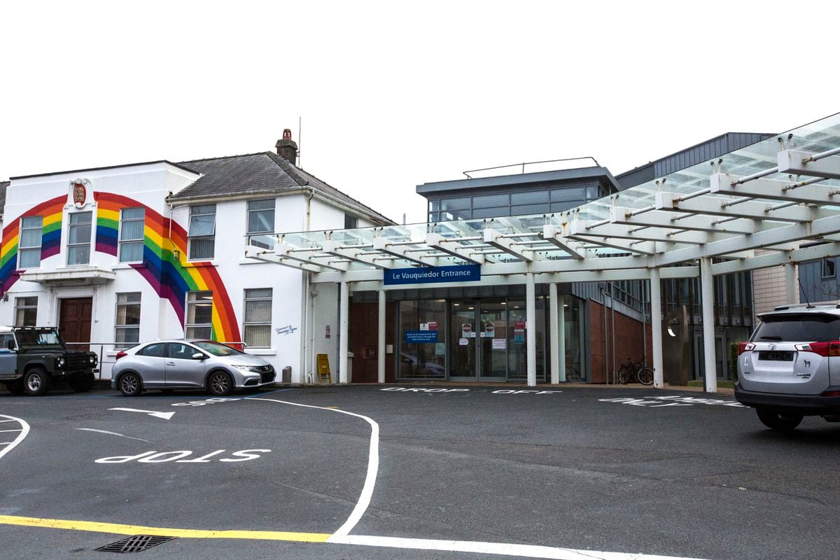 A man in his 60s with Covid-19 died at the Princess Elizabeth Hospital on Sunday 14 February. (Picture by Adrian Miller, 29245943)