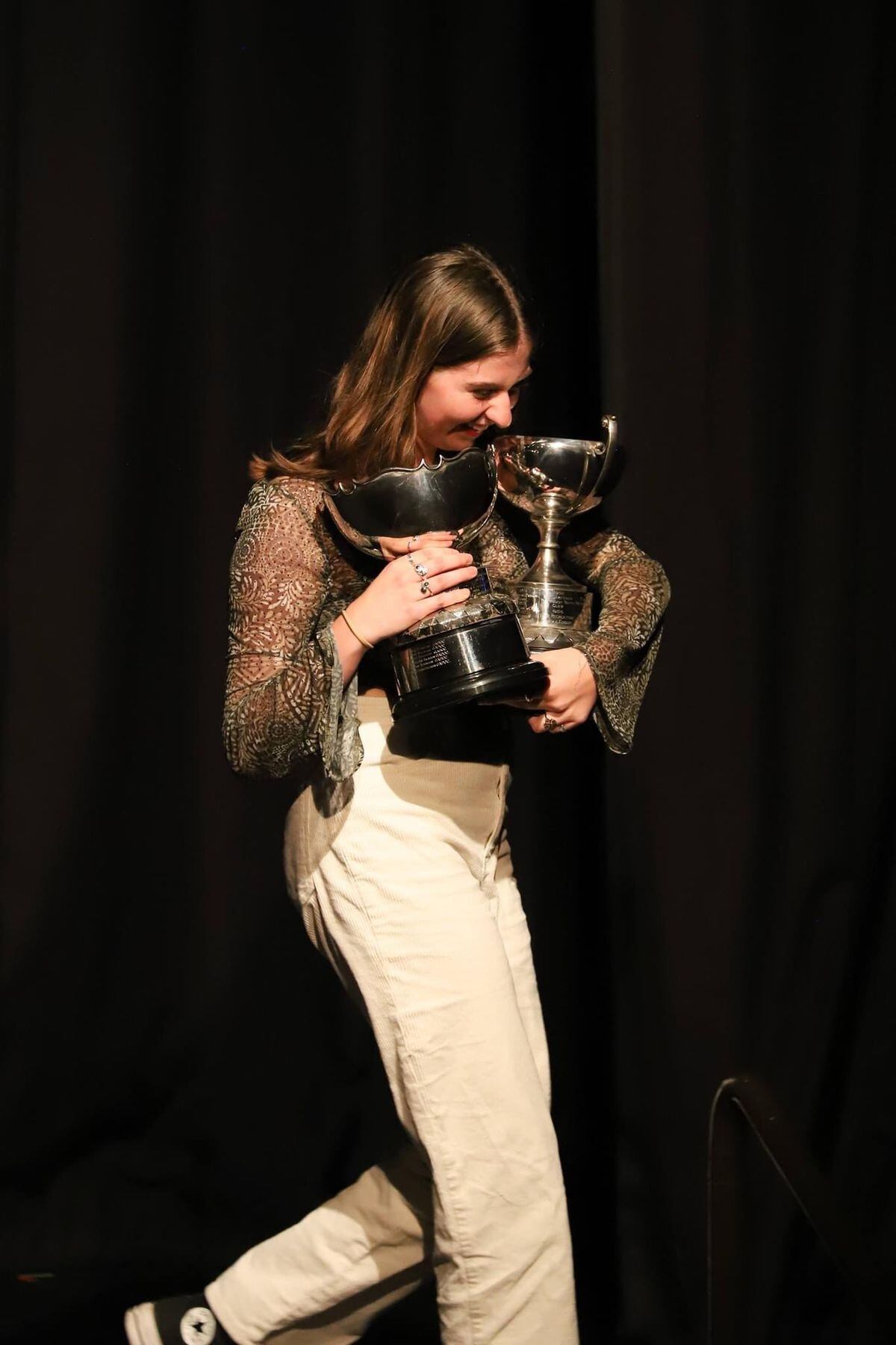 First-time director Lily Becker was named best director at the festival for CDAA’s Lockdown, which won six trophies in all, including the top award for the production with the highest marks. Picture by Simon De La Rue, 32156385)