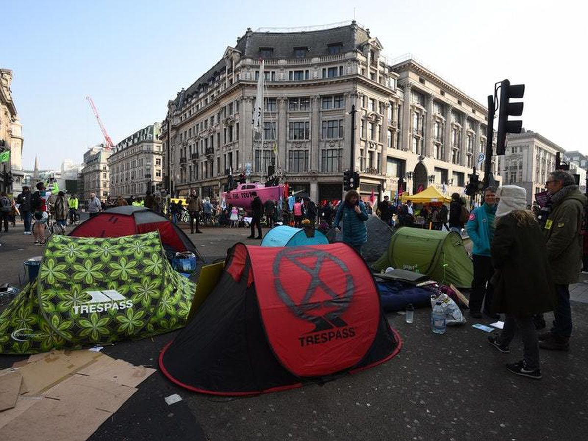 Who are the protesters on the Extinction Rebellion frontline ...