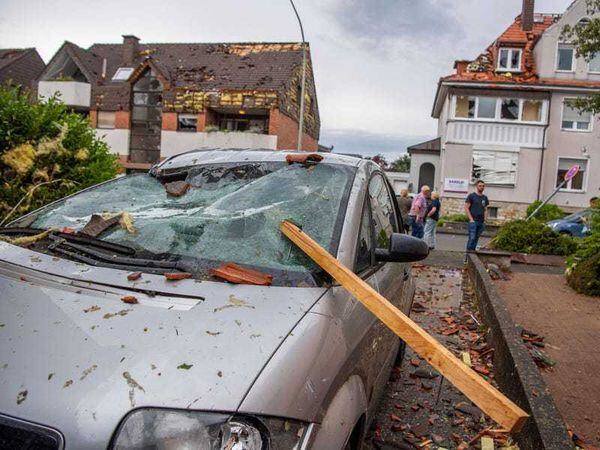 Dozens injured after tornado smashes into German city
