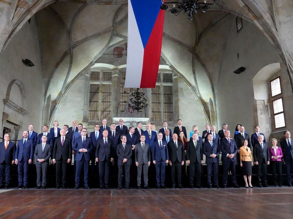 Europe holds 44-leader summit with Russia and Belarus left out in the cold
