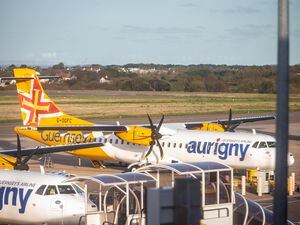 Picture by Peter Frankland. 01-12-20 Airport. Generic Aurigny pics. G-OGFC ATR.GPWeb. (30959159)
