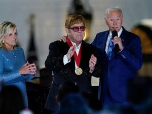 Elton John gives White House performance for US president and ‘history makers’