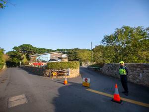 Picture By Peter Frankland. 10-05-21 Police have cordoned off an area at Le Guet and Fort Hommet following an incident last night.. (30122240)