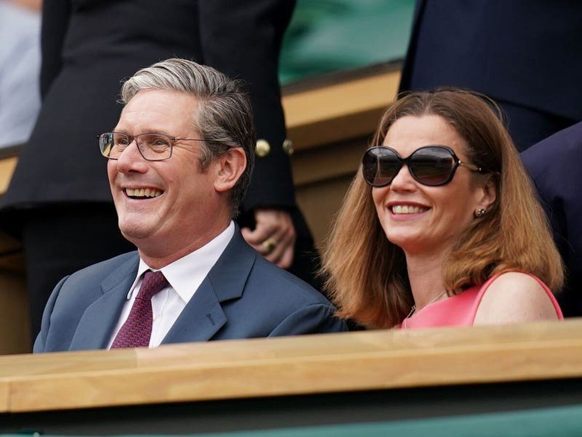 Keir Starmer in royal box at Wimbledon amid chaos in Westminster as PM quits