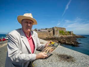 Victor Hugo in Guernsey Society secretary Roy Bisson is still hopeful that a Toilers of the Sea film will be produced in Guernsey. (Picture by Luke Le Prevost, 30872031)