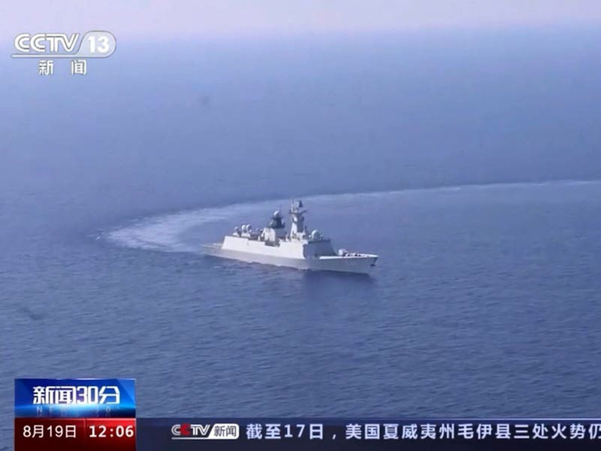 China Launches Military Drills As Warning After Taiwan Official Appears ...