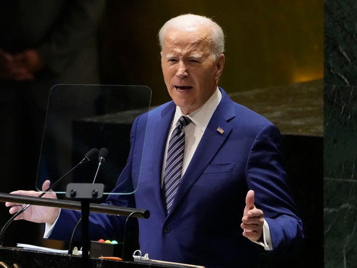 Biden urges world leaders to stand up to Russia over Ukraine