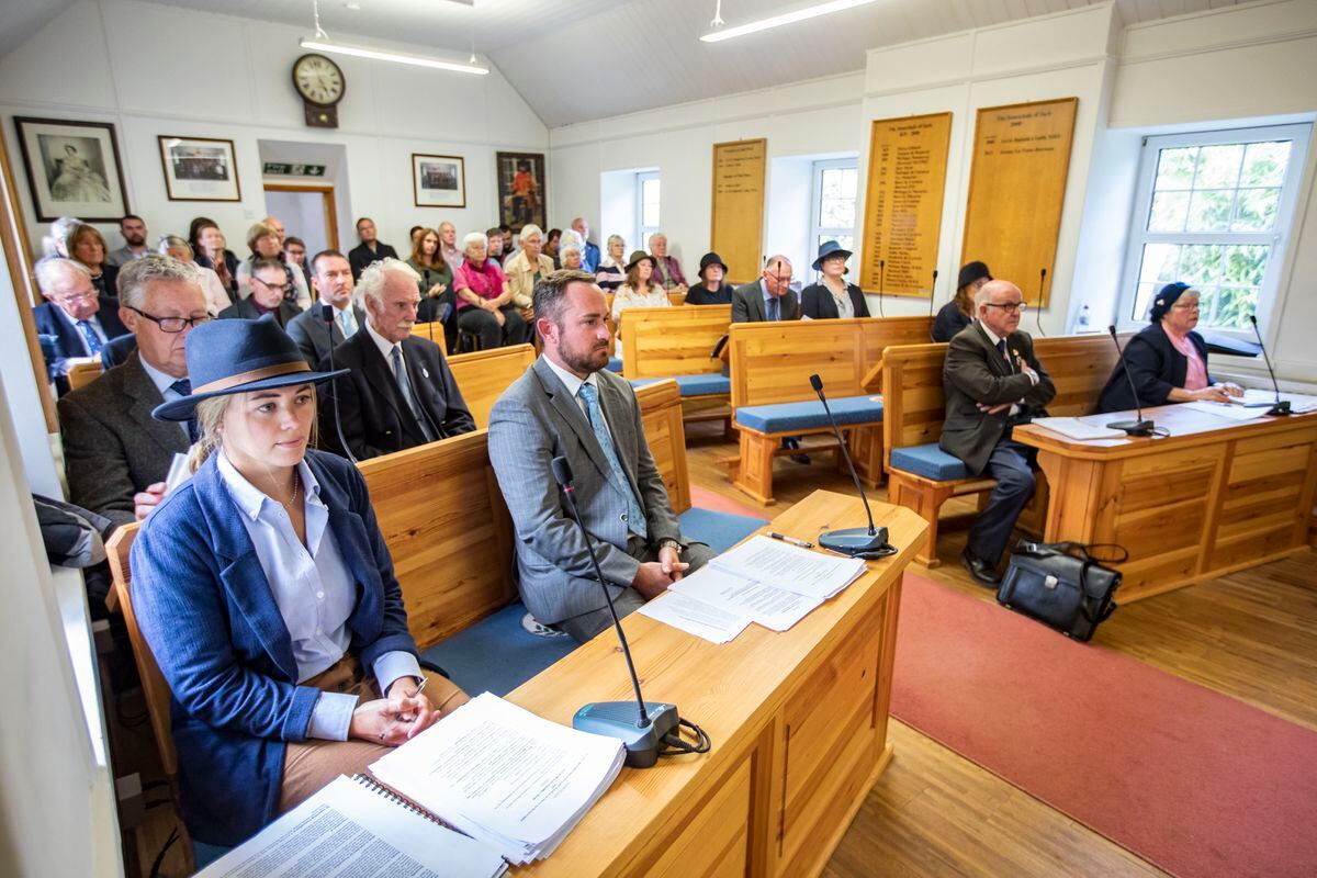 Sark Chief Pleas in session in October 2021. There are six vacant seats and recent elections have not seen enough candidates for a contested poll. (Picture by Sophie Rabey, 31397635)