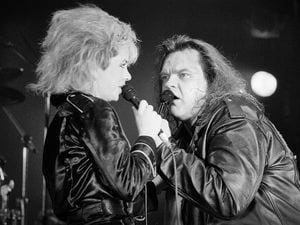 Picture by John De Garis. 26-06-85 Meatloaf in concert at Beau Sejour in 1985. (30416282)