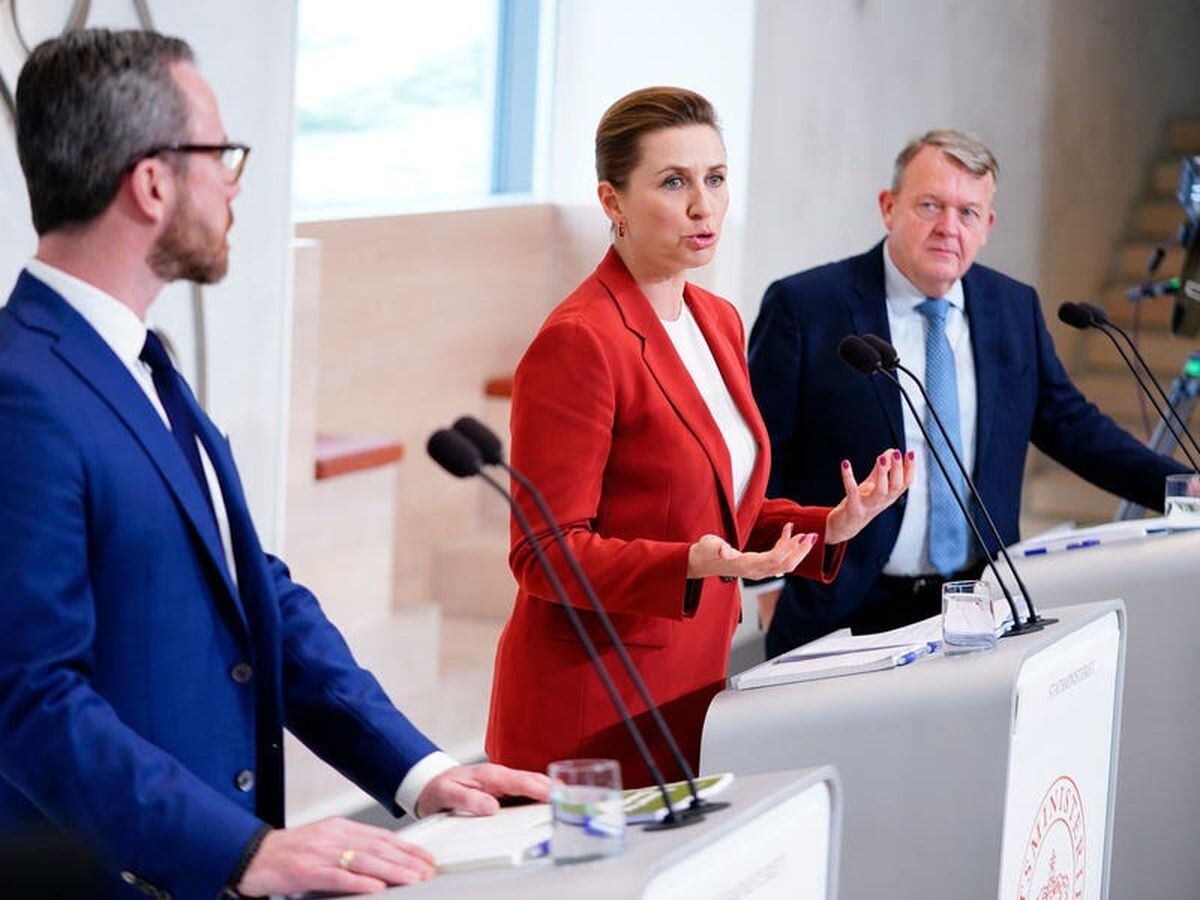 Danish prime minister presents new government