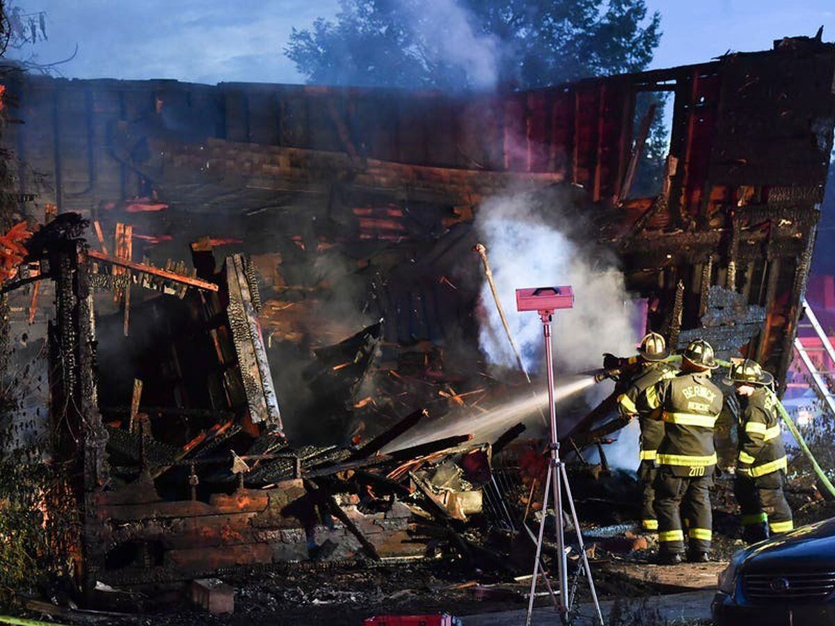US firefighter called to house blaze fears 10 of his relatives killed