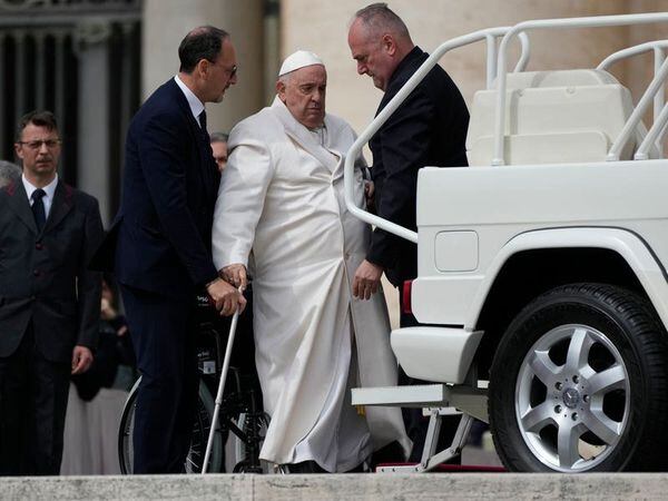Pope Francis taken to hospital with pulmonary infection