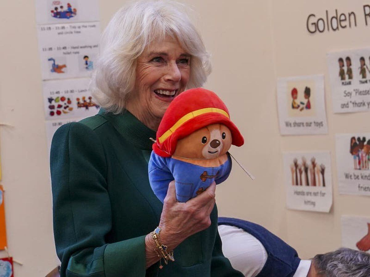 Camilla describes ‘pleasure’ of donating Paddington bears to vulnerable children