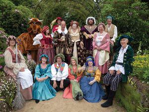 The Sark Theatre Group are performing their new show this weekend titled Shakespeare on Sark. Theatre member Sue Daly wrote the play and designed the costumes herself. (30895017)