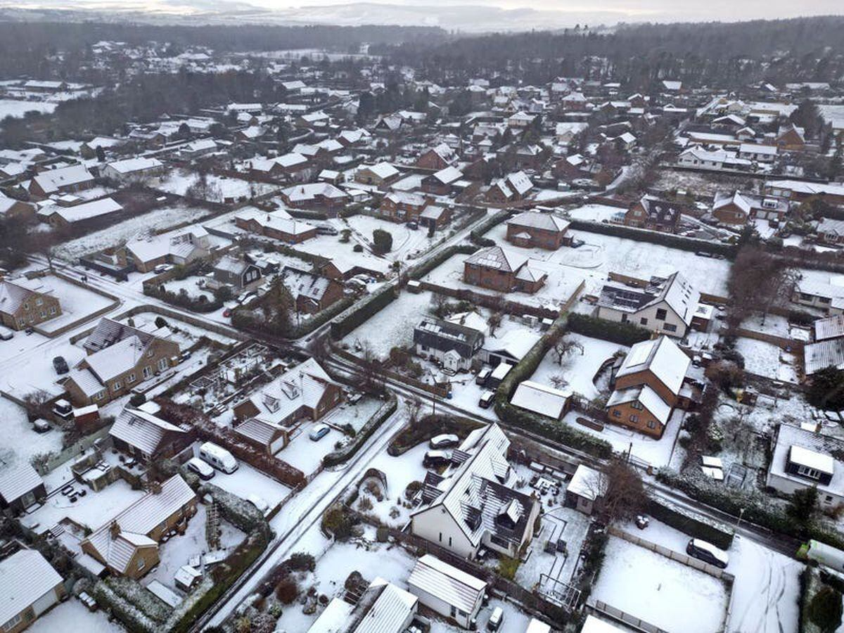 Schools Closed And Crashes Reported As Snow Sweeps Across Parts Of UK ...