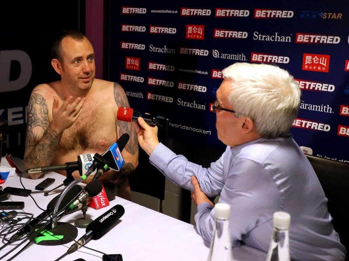 Mark Williams goes naked after winning world title | Guernsey Press