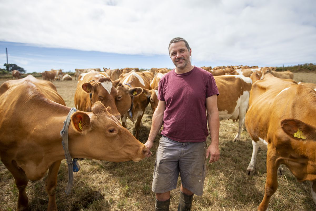 Guernsey Farmers’ Association president Michael Bray. (Picture by Luke Le Prevost, 31098138)