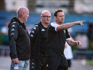 A change of roles: Jon Collenette, centre, has taken over as Sylvans head coach from Mike Garnett, right. (Picture By Peter Frankland, 32430670)