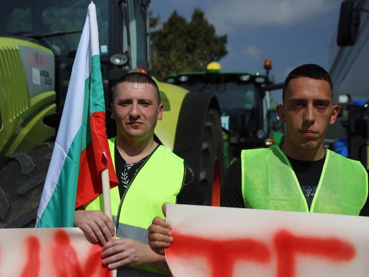 Farmers in Bulgaria protest against Ukrainian grain as EU divide grows