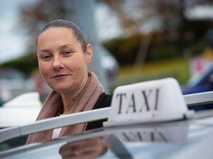 Picture By Peter Frankland. 15-12-22 .Nicki Bessin is the new head of the new Guernsey Taxi Drivers Association.. (32115898)