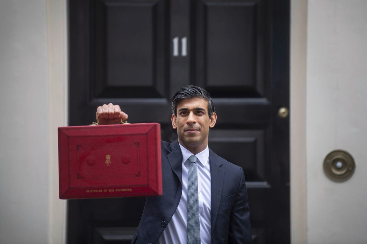 Chancellor of the Exchequer, Rishi Sunak outside 11 Downing Street, London, before heading to the House of Commons to deliver his Budget. Picture date: Wednesday March 3, 2021.. (29299405)