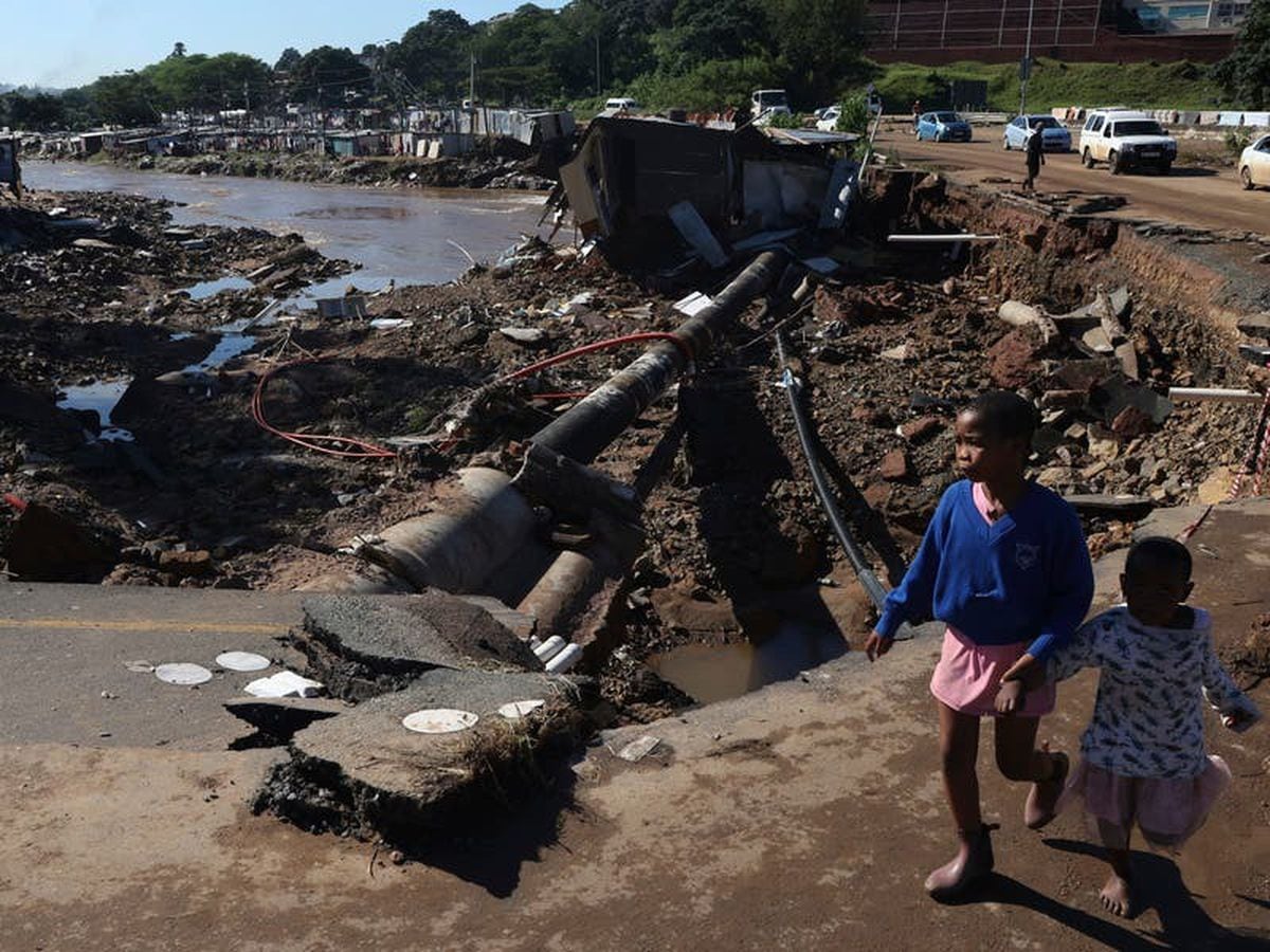 South Africa launches relief cash for Durban flooding, with 448 dead ...