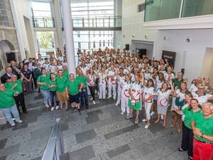 This evening was a night of celebration for @Guernseyigas Island Games success at the Vin DHonneur hosted by the Bailiff and with thanks to @utmostwealth #DoingOurUtmost #Gibraltar2019. Picture by Chris George, 16-07-19 (25255330)