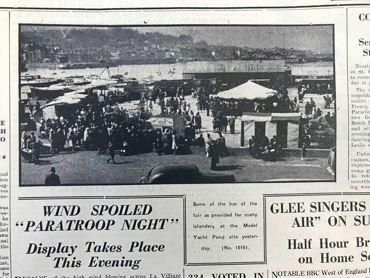 All the fun of the Model Yacht Pond Fair in 1950. (25614928)