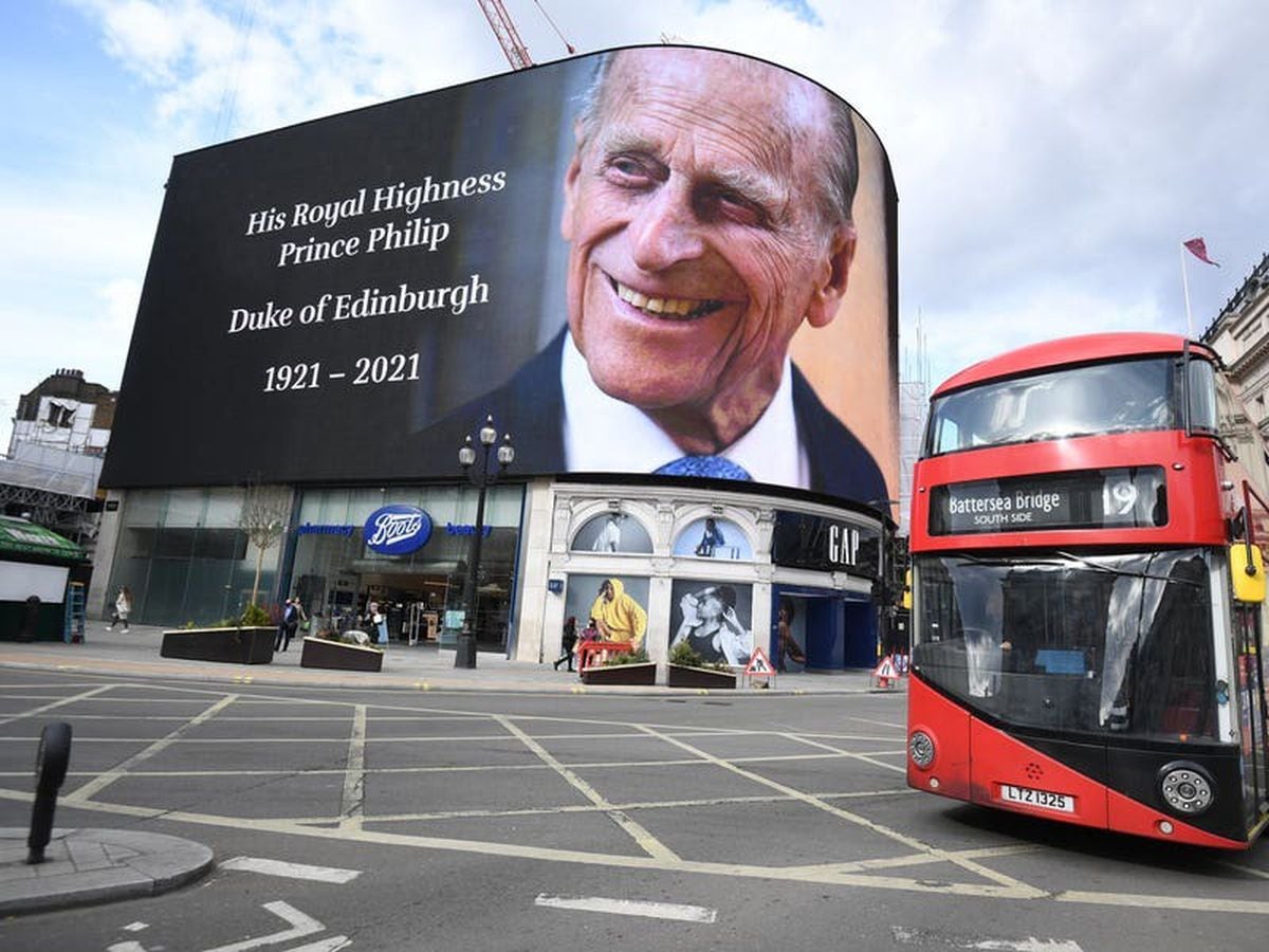 What happens next following the death of the Duke of Edinburgh?