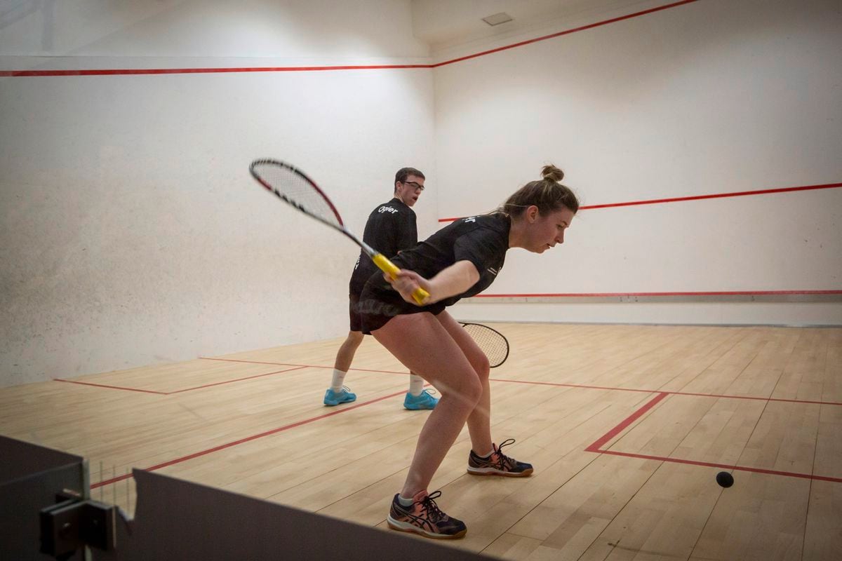 Women's champion Natalie Dodd also reached the Grade B final in which she faced eventual winner Leo Ware. (Picture by Sophie Rabey, 30418756)