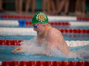 Among the records: Charlie-Joe Hallett claimed the gala breaststroke record but lost his 14-15 years category mark to his brother Ronny. (Pictures by Peter Frankland, 26050770)